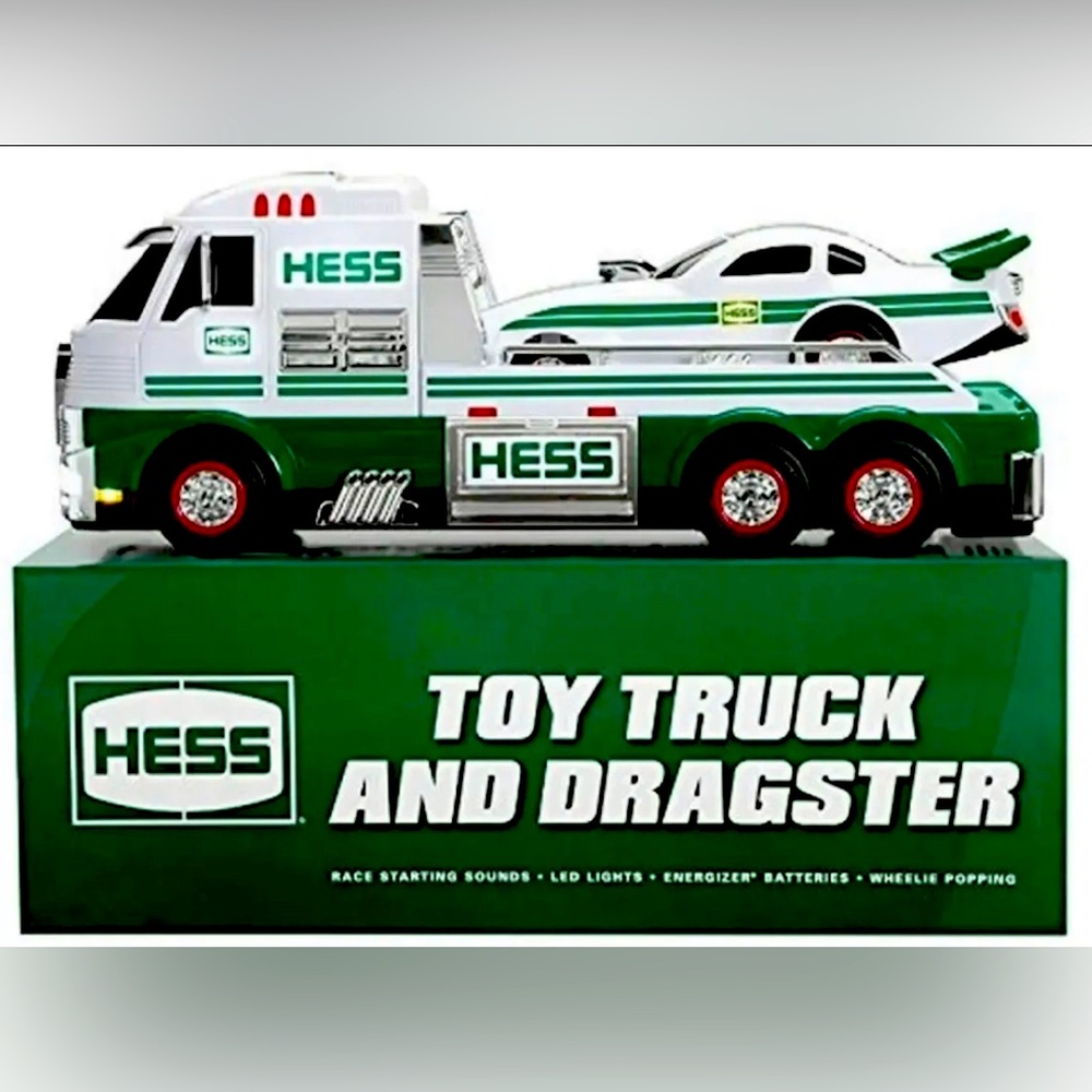 “NEW” HESS TOY TRUCK. 2016. UNOPENED STILL IN CARDBOARD BOX.